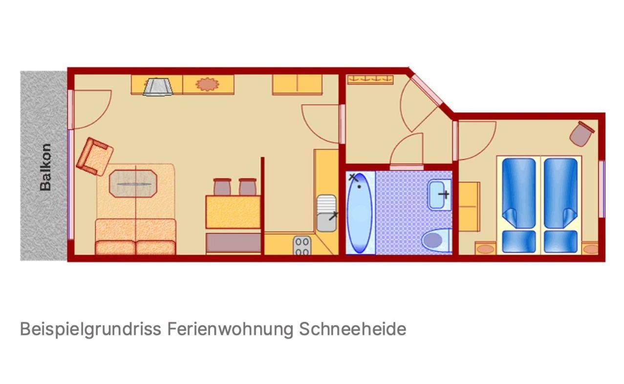 Ferienwohnung Schneeheide Im Feriendorf Sonnenhang Missen-Wilhams Kültér fotó